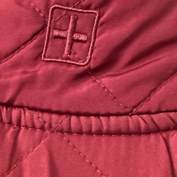 SwissTech Burgundy Quilted Fleece Full Zip Jacket - XS (0–2) - Picture 5 of 5